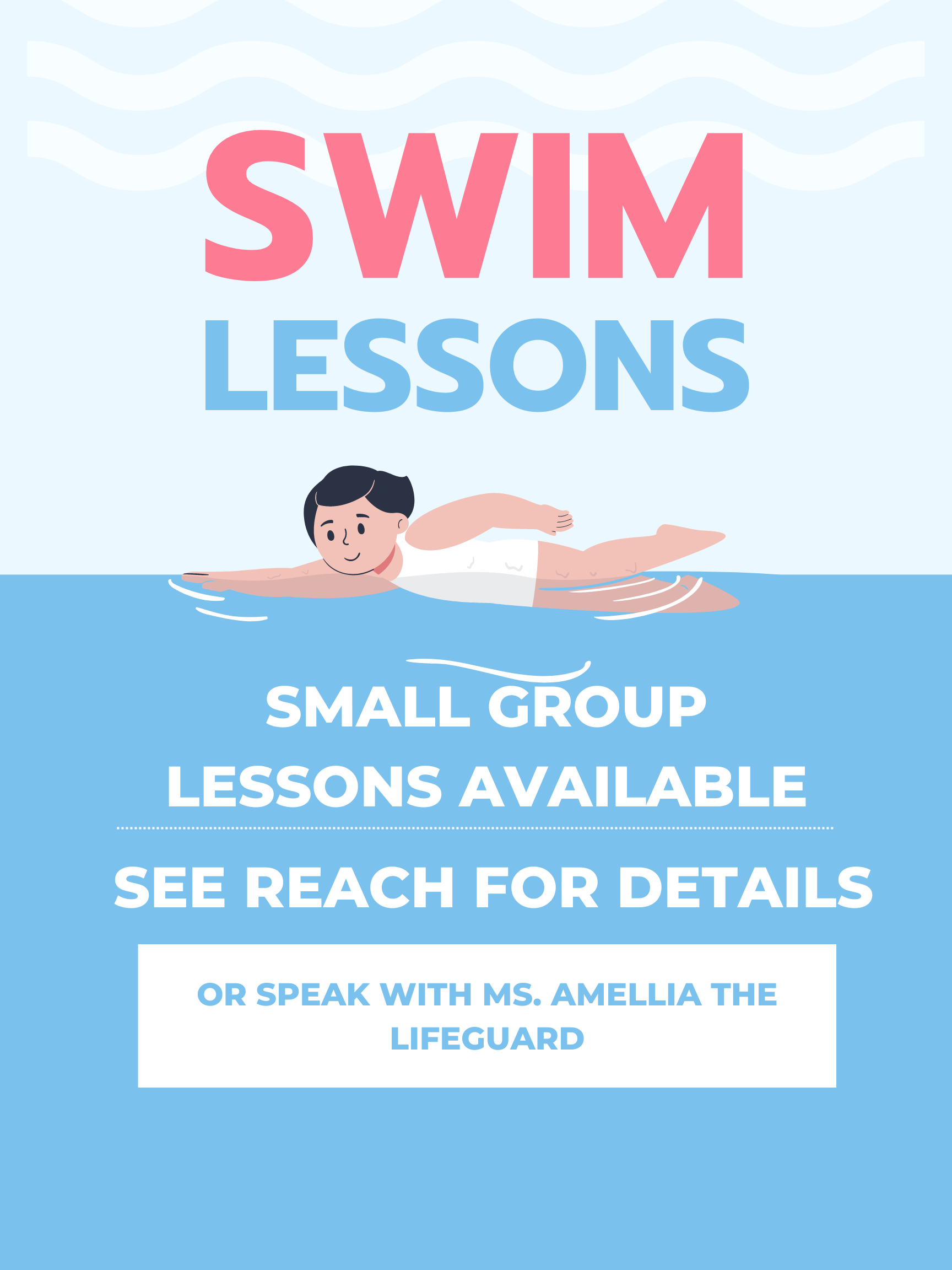 Swimming lessons columbia international college
